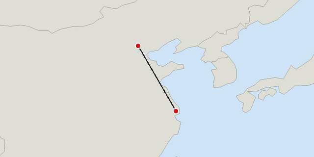 Beijing → Shanghai